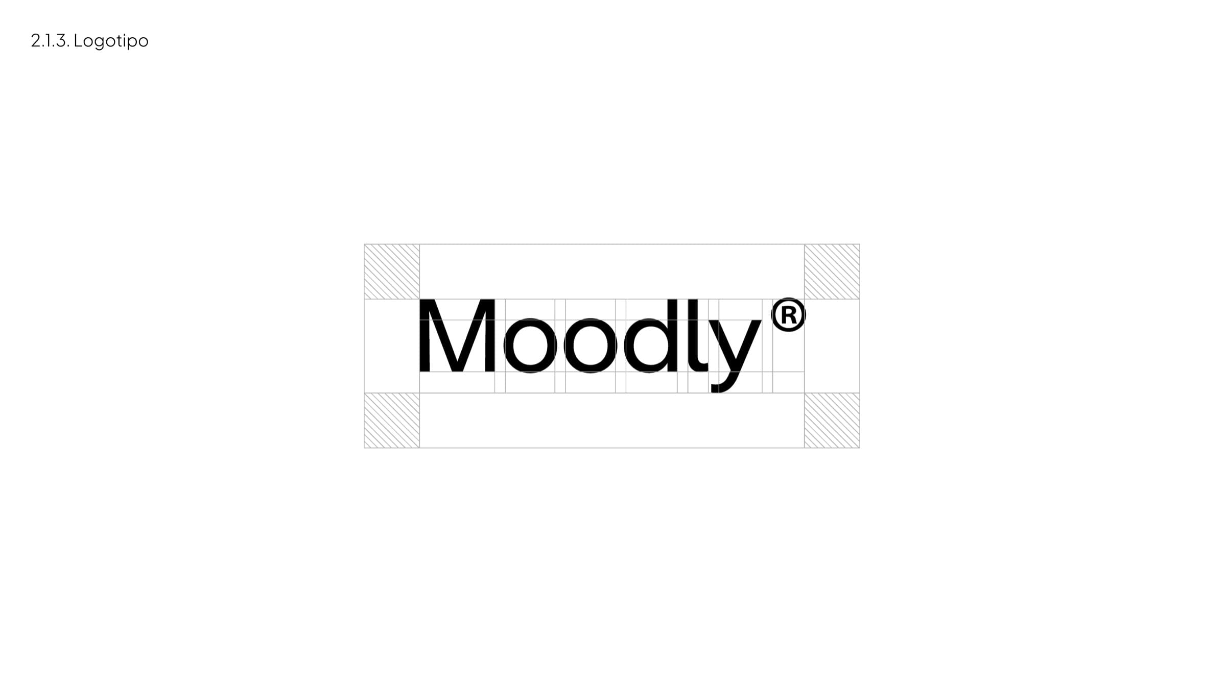 Moodly logo design