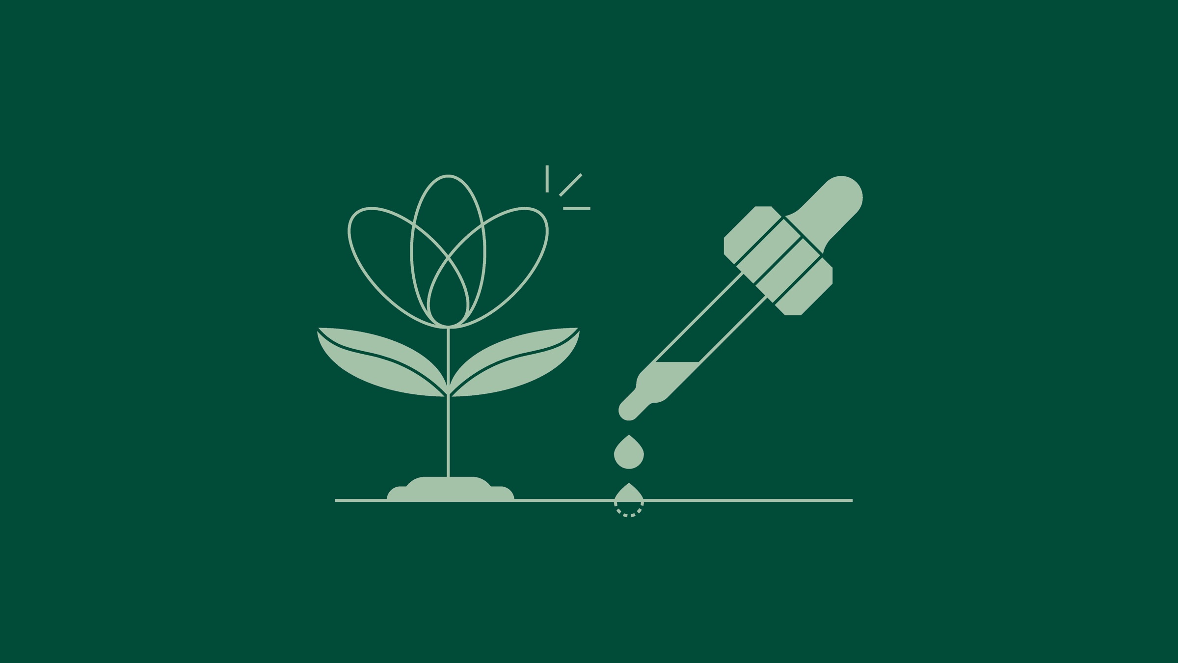 Moodly CBD dropper illustration